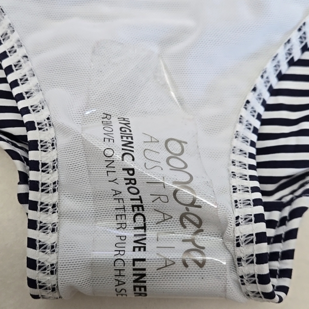 NWT Size 12/US One-Piece Swim Striped Swimsuit NWT - Picture 6 of 9